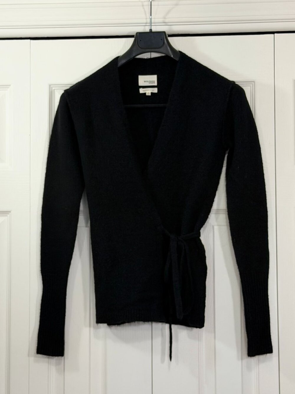 Wilfred Free Aritzia Wool & Alpaca Wrap Sweater